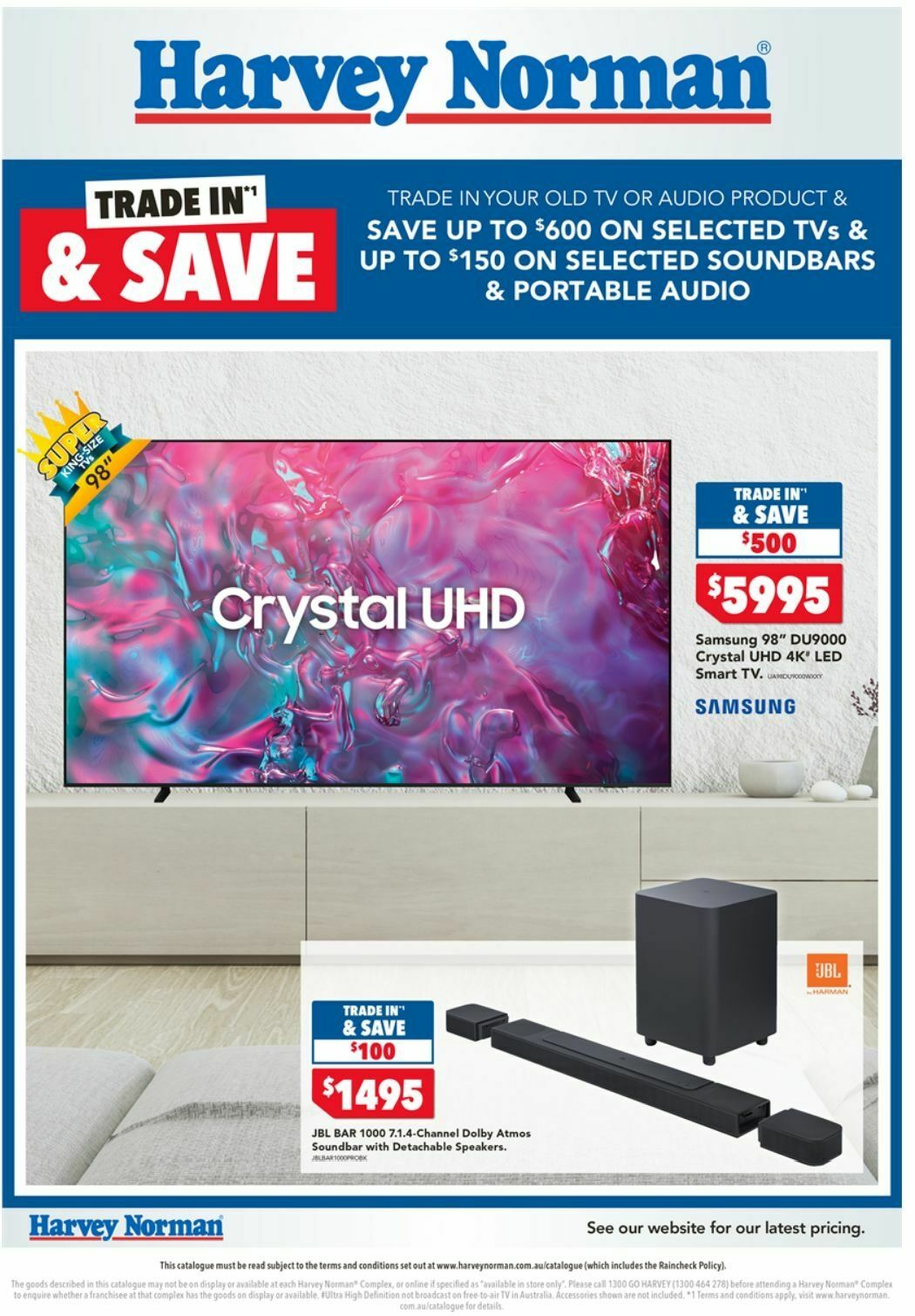 Harvey Norman Catalogues from 1 November