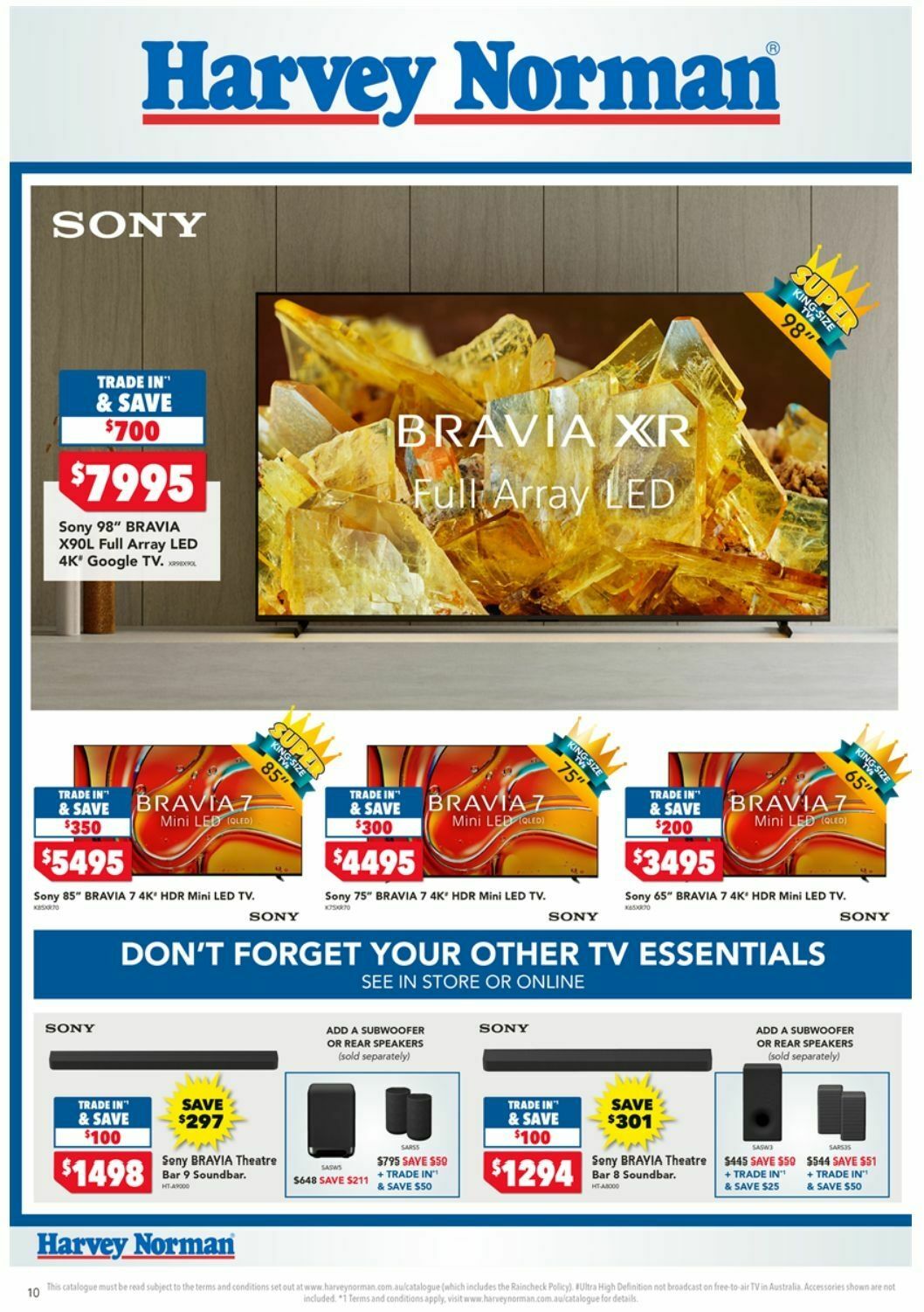 Harvey Norman Catalogues from 1 November