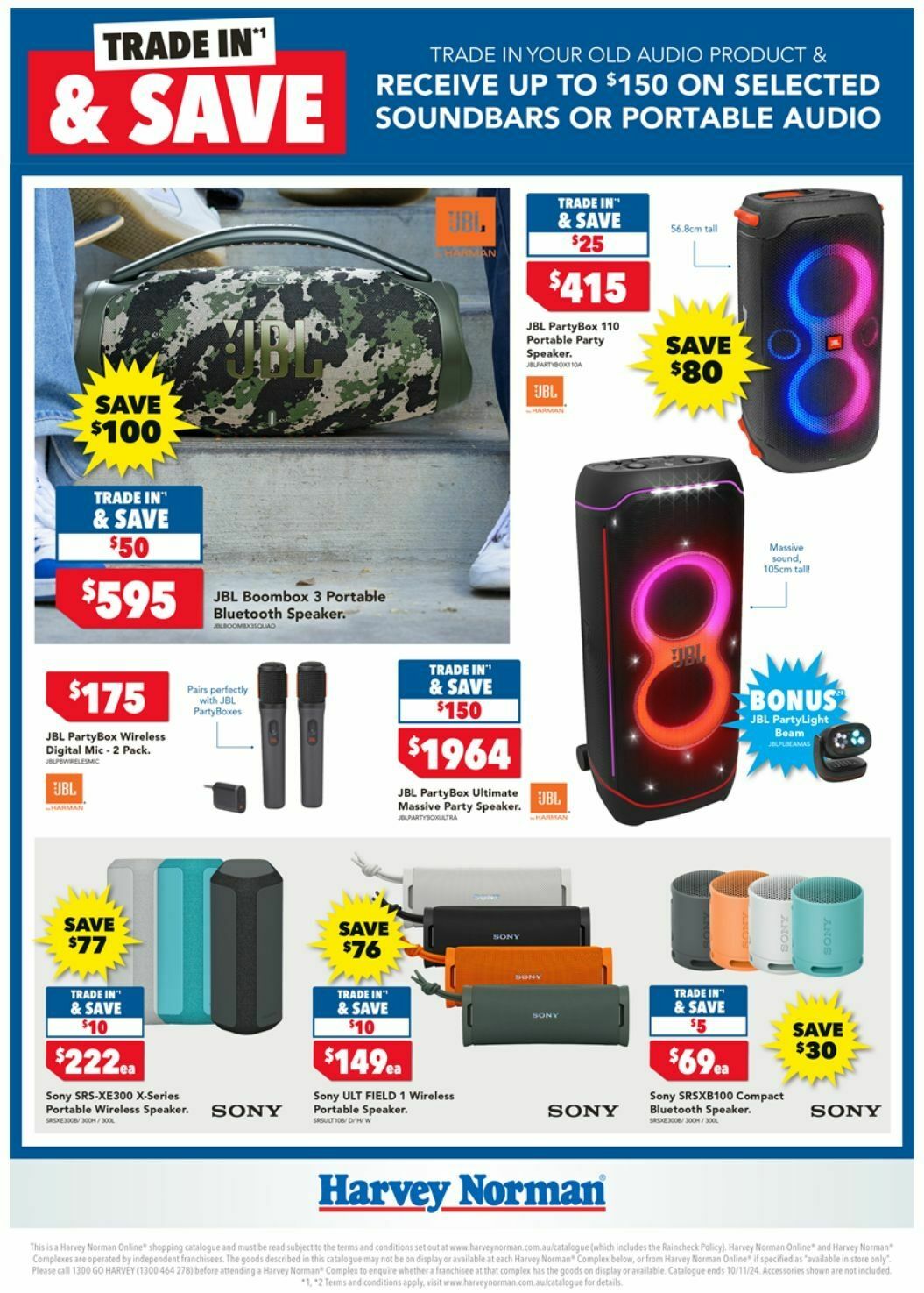 Harvey Norman Catalogues from 1 November