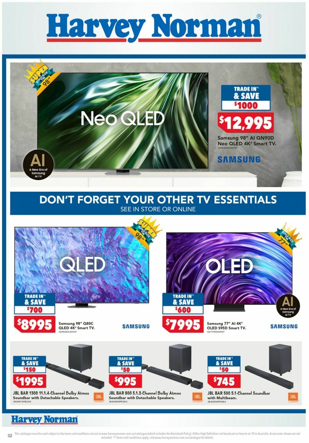 Harvey Norman Catalogues from 1 November