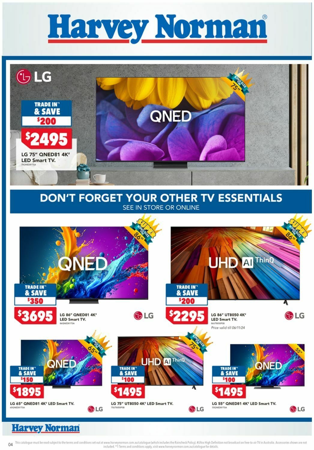 Harvey Norman Catalogues from 1 November