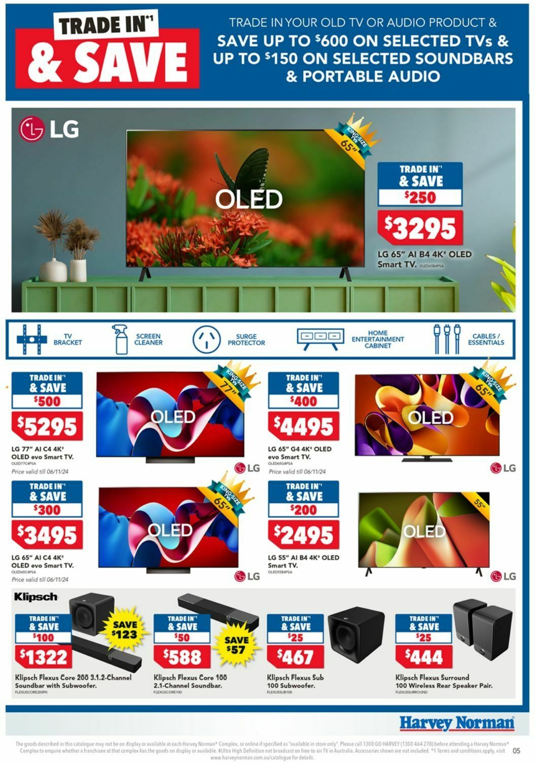 Harvey Norman Catalogues from 1 November