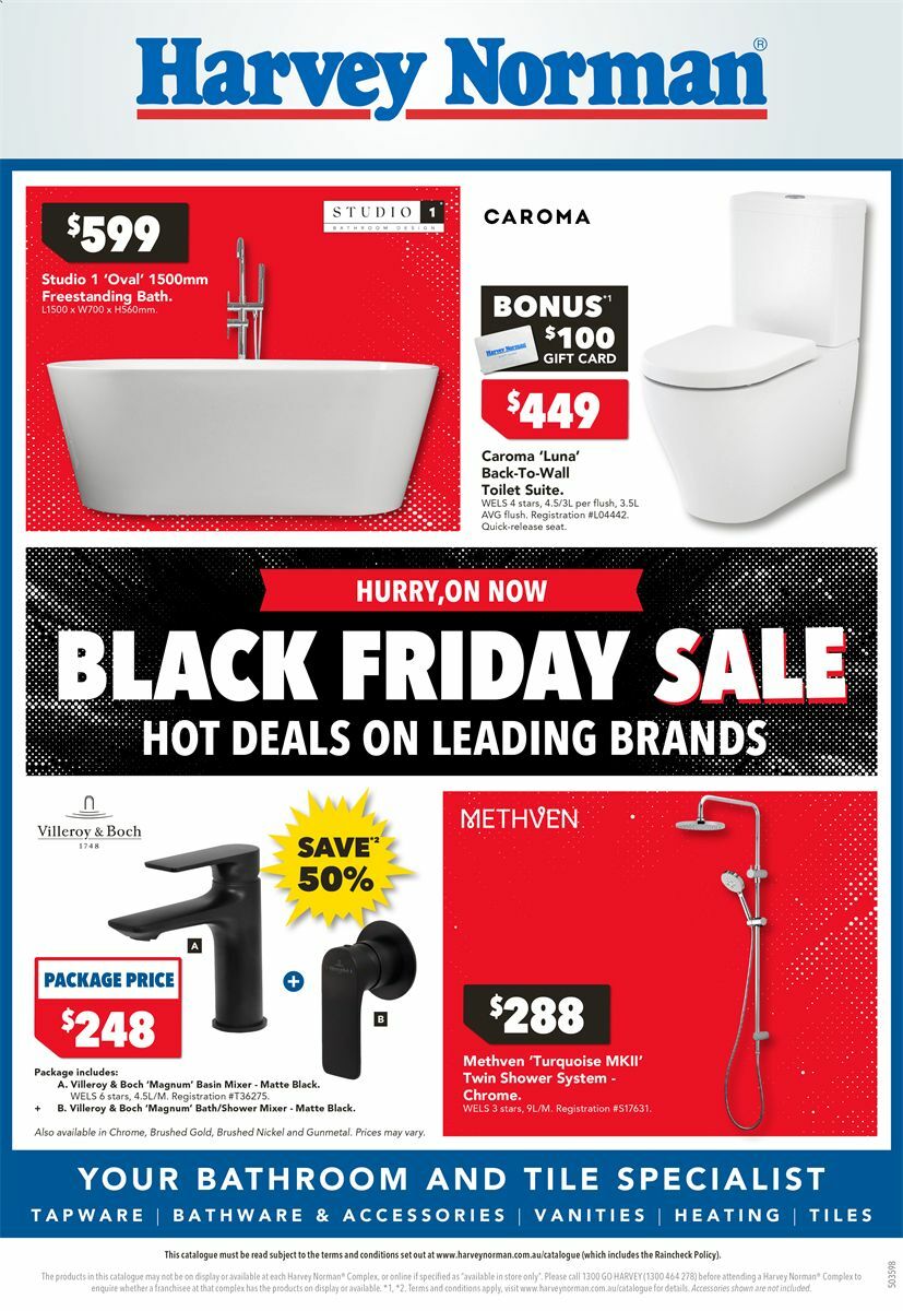 Harvey Norman Catalogues from 19 November