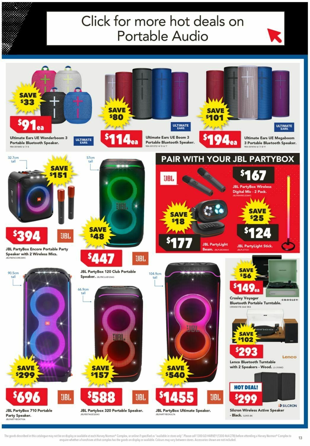 Harvey Norman Electrical Appliances Black Friday Catalogues from 28 November