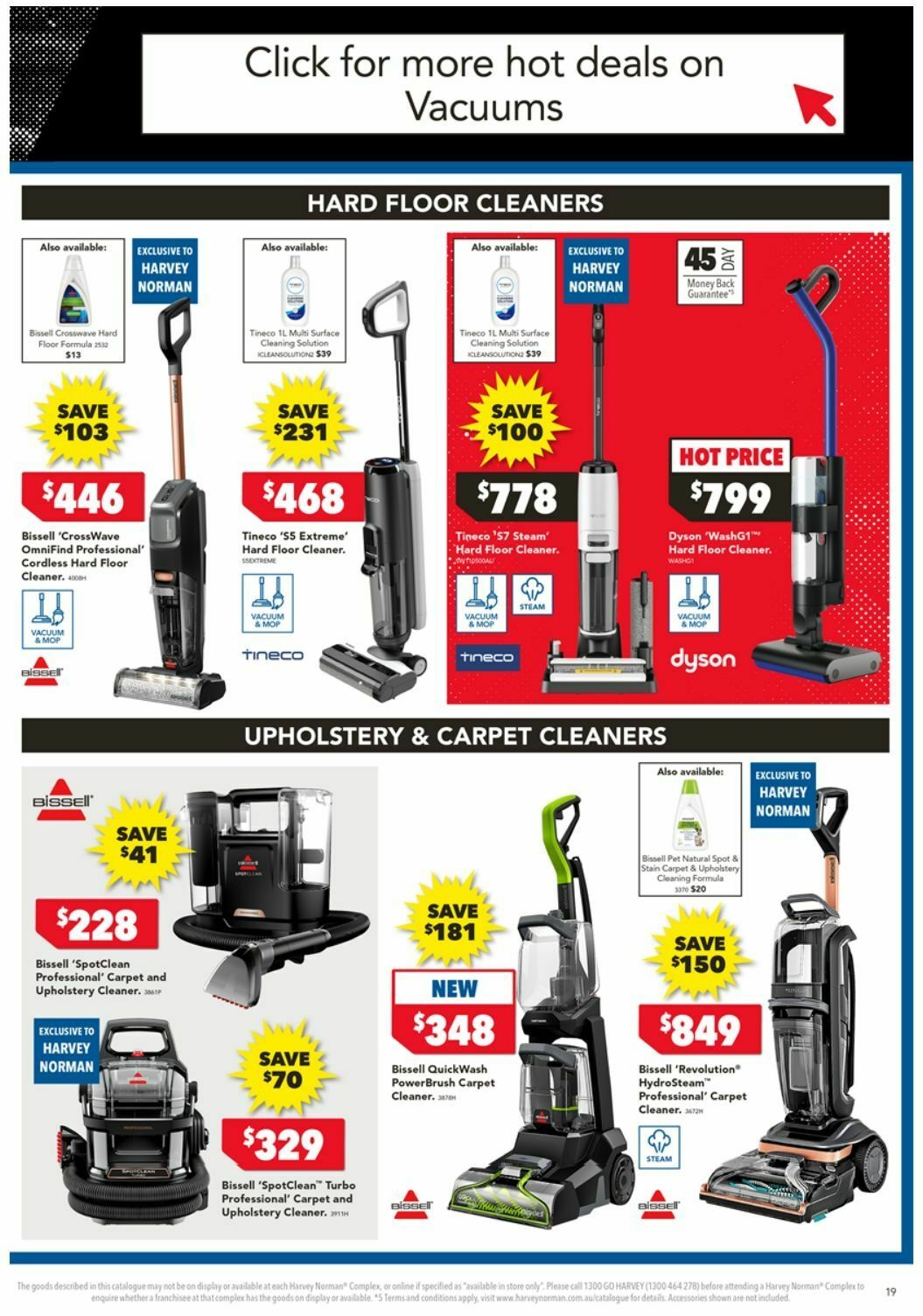 Harvey Norman Electrical Appliances Black Friday Catalogues from 28 November