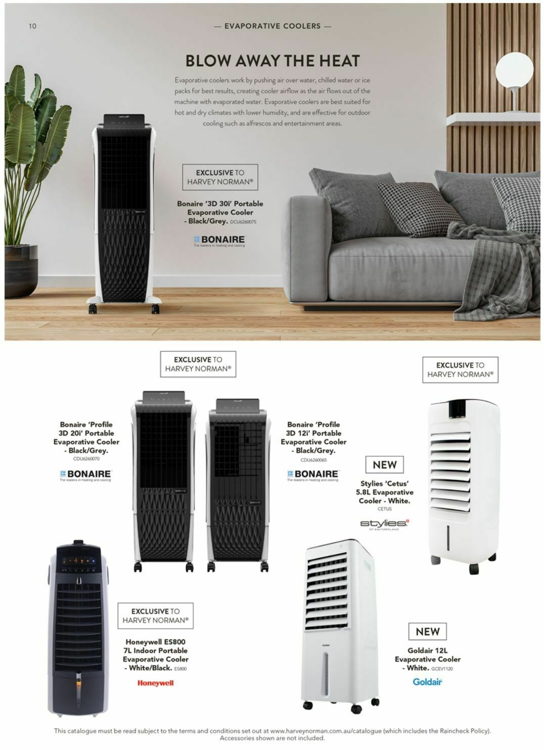 Harvey Norman Home Cooling Catalogues from 1 November