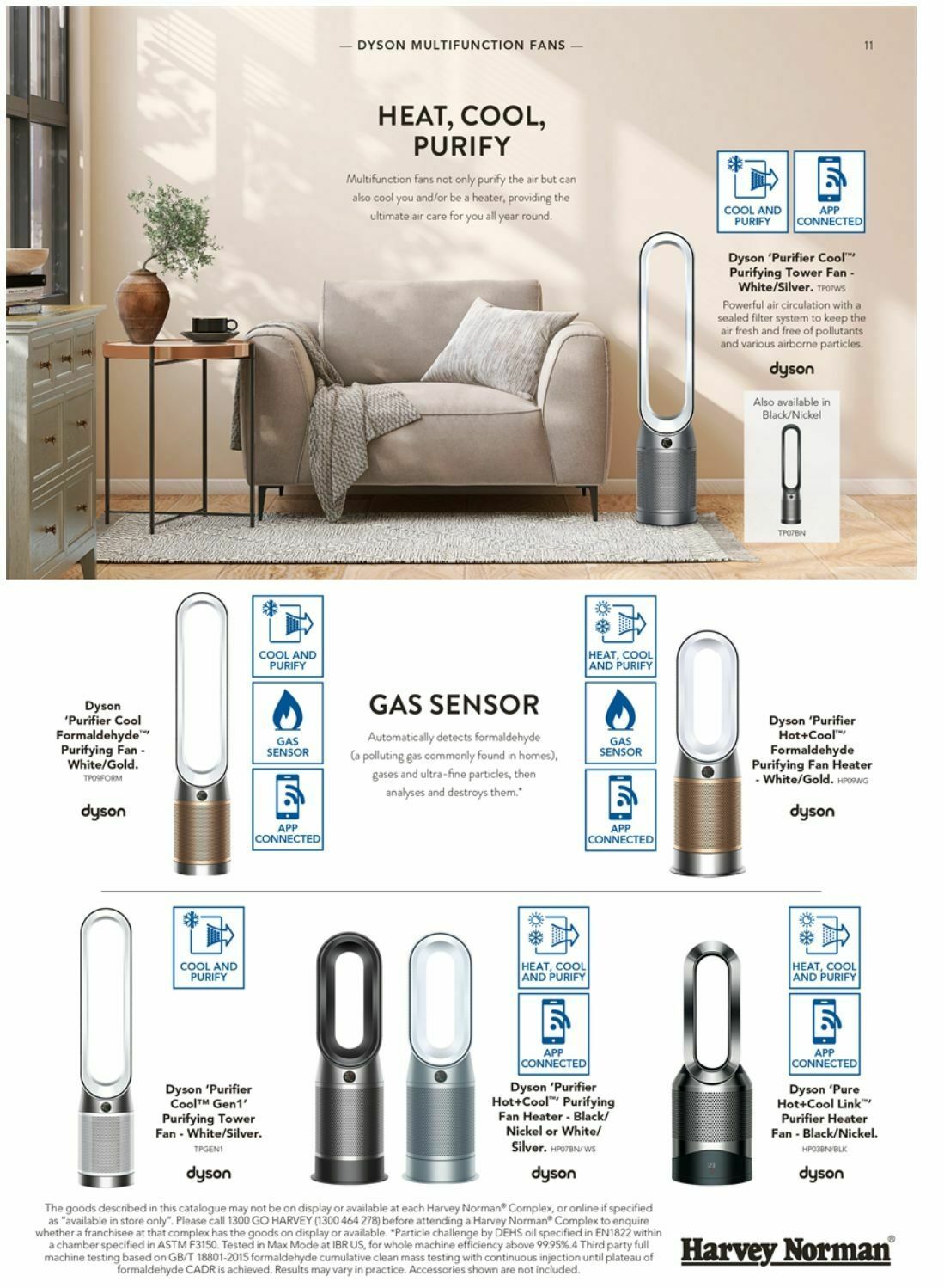 Harvey Norman Home Cooling Catalogues from 1 November