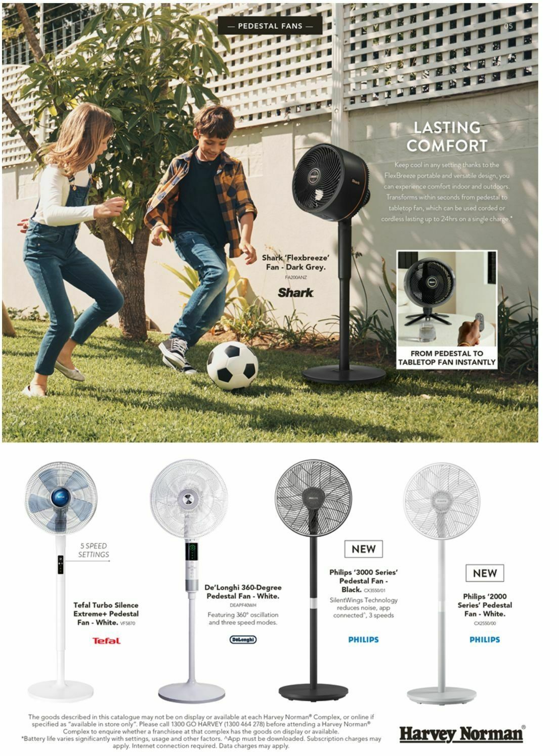 Harvey Norman Home Cooling Catalogues from 1 November