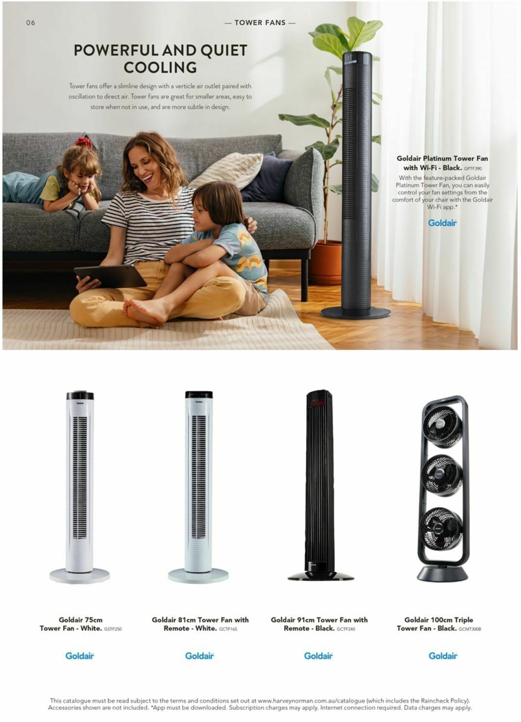 Harvey Norman Home Cooling Catalogues from 1 November