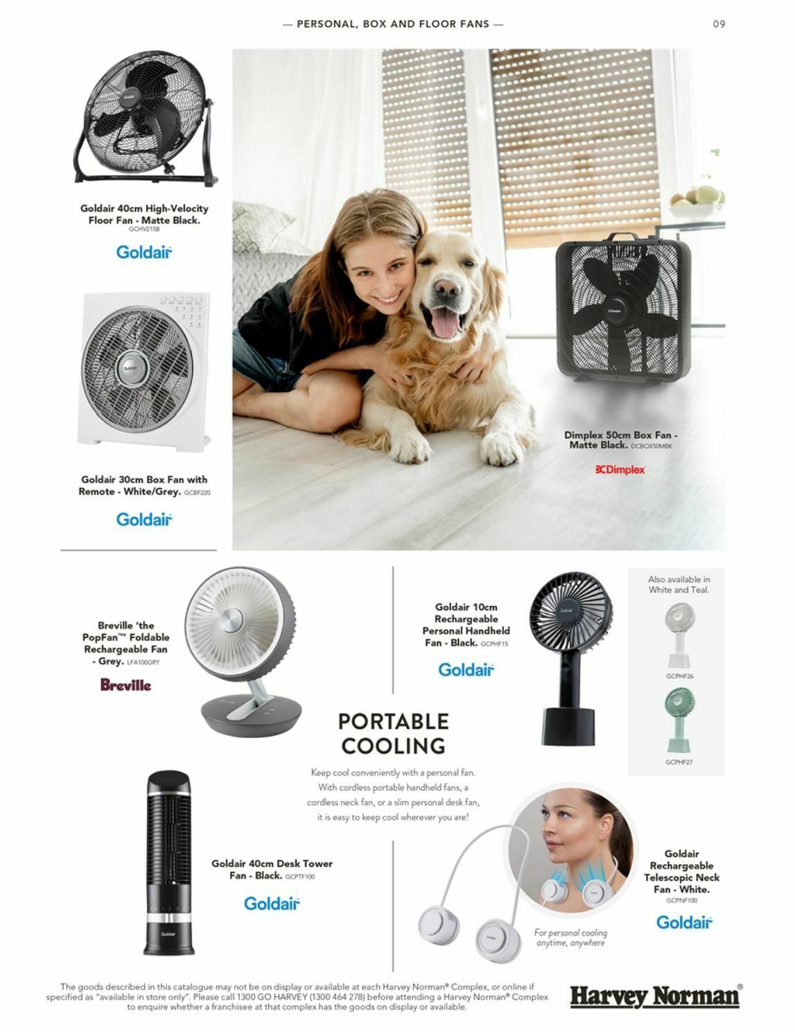 Harvey Norman Home Cooling Catalogues from 1 November