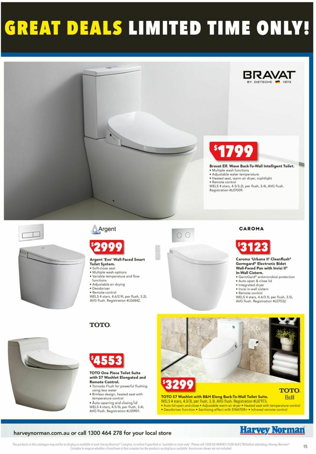 Harvey Norman Catalogues from 25 December