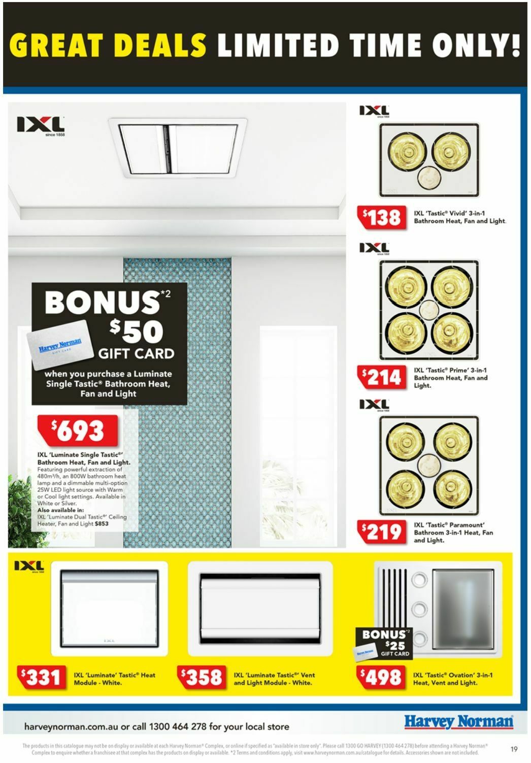 Harvey Norman Catalogues from 25 December