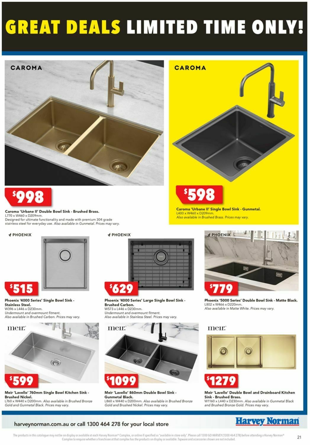 Harvey Norman Catalogues from 25 December