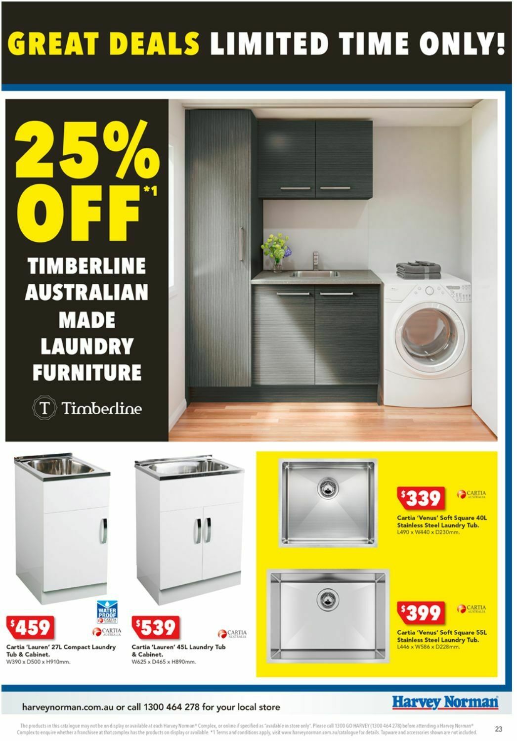 Harvey Norman Catalogues from 25 December