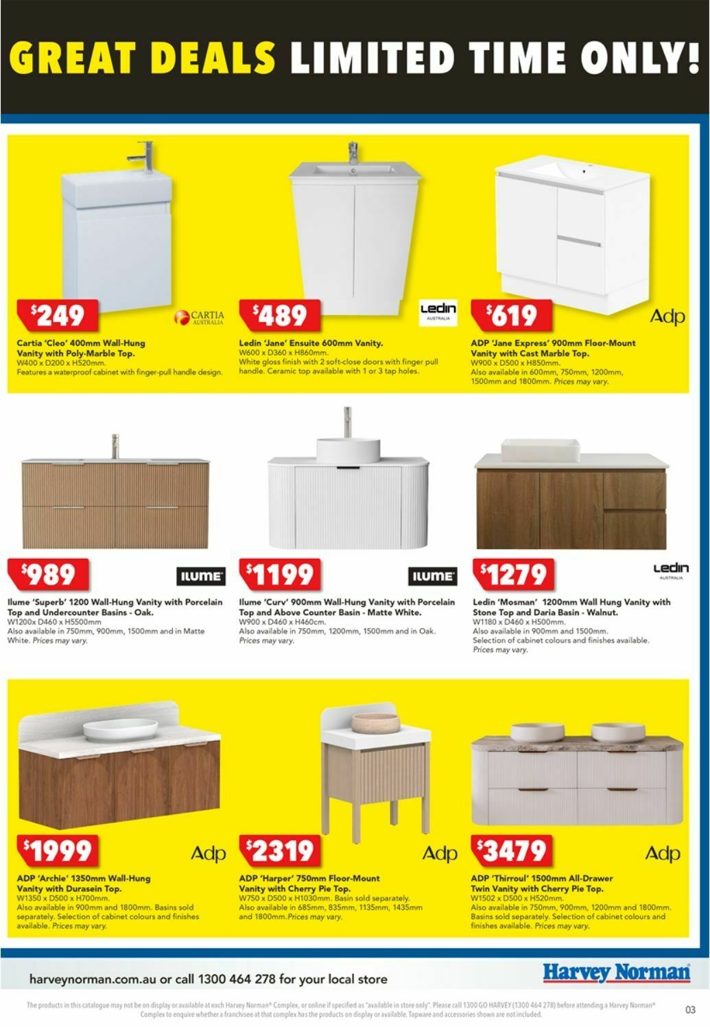 Harvey Norman Catalogues from 25 December