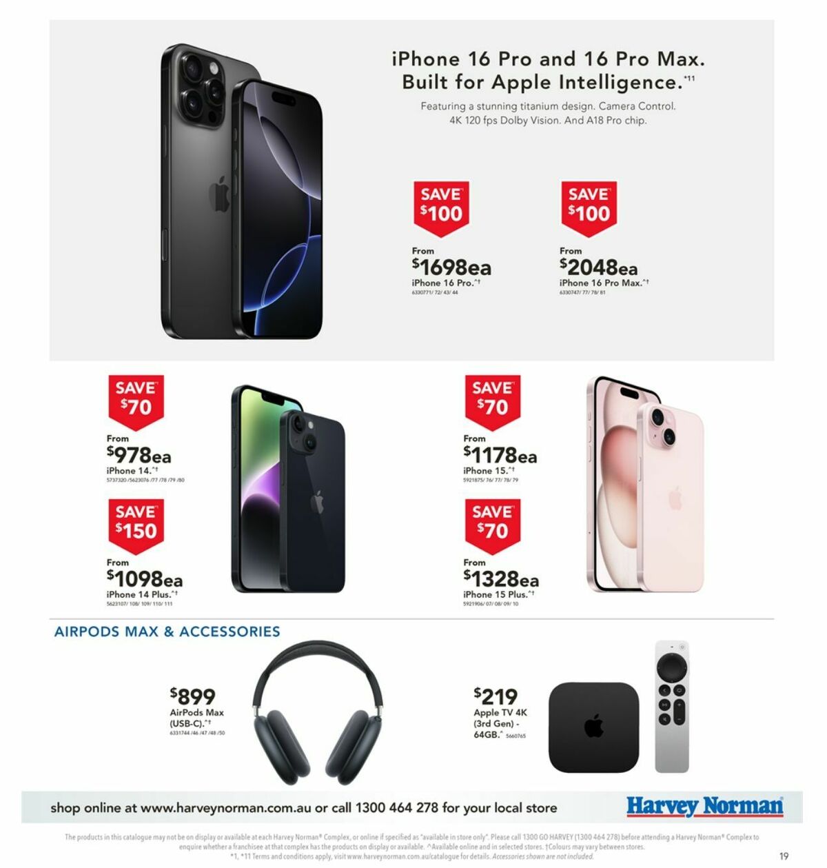 Harvey Norman Catalogues from 10 January