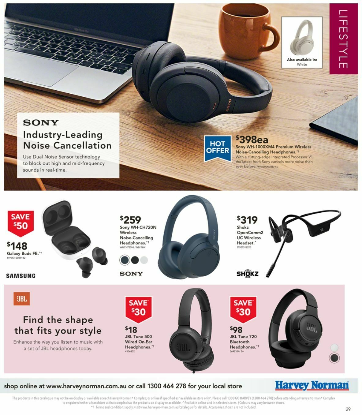 Harvey Norman Catalogues from 10 January