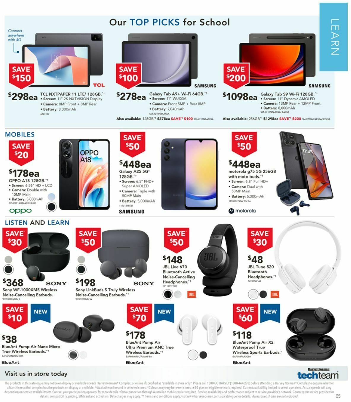 Harvey Norman Catalogues from 10 January