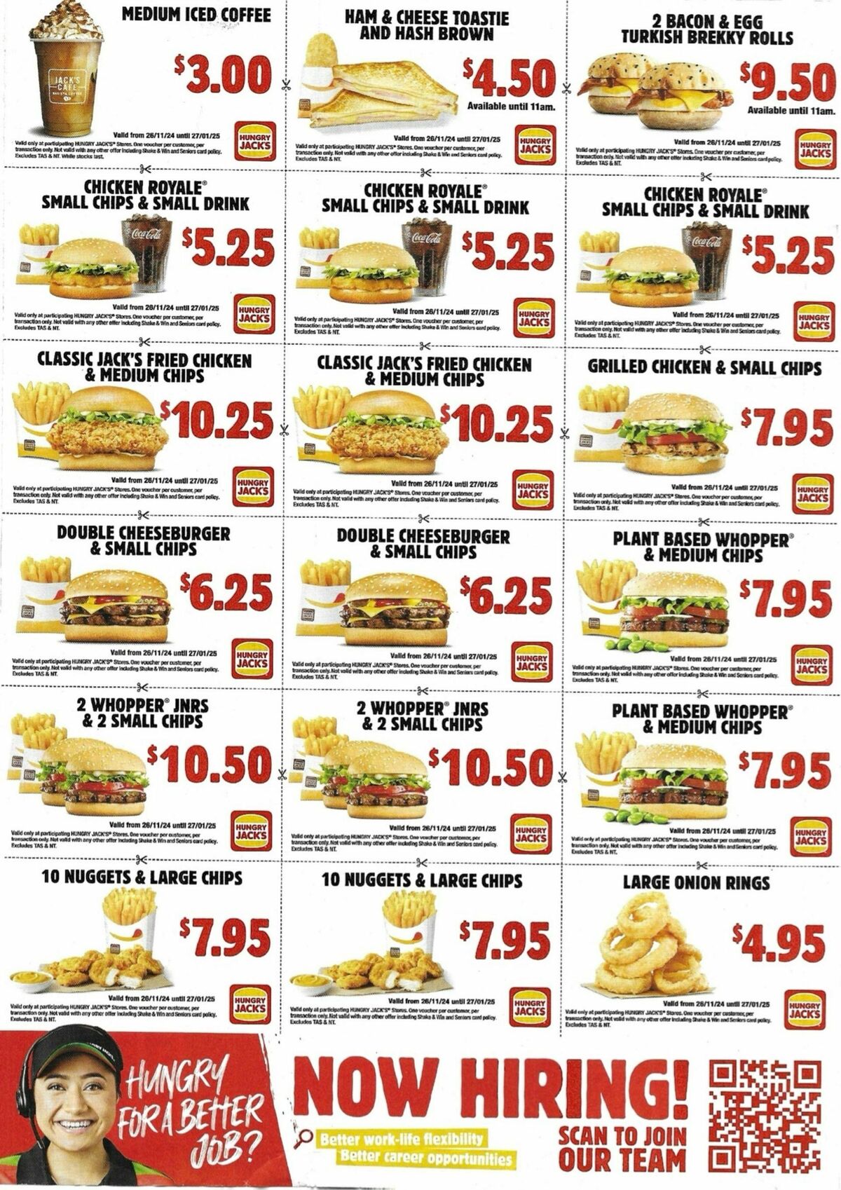 Hungry Jack's Catalogues from 26 November