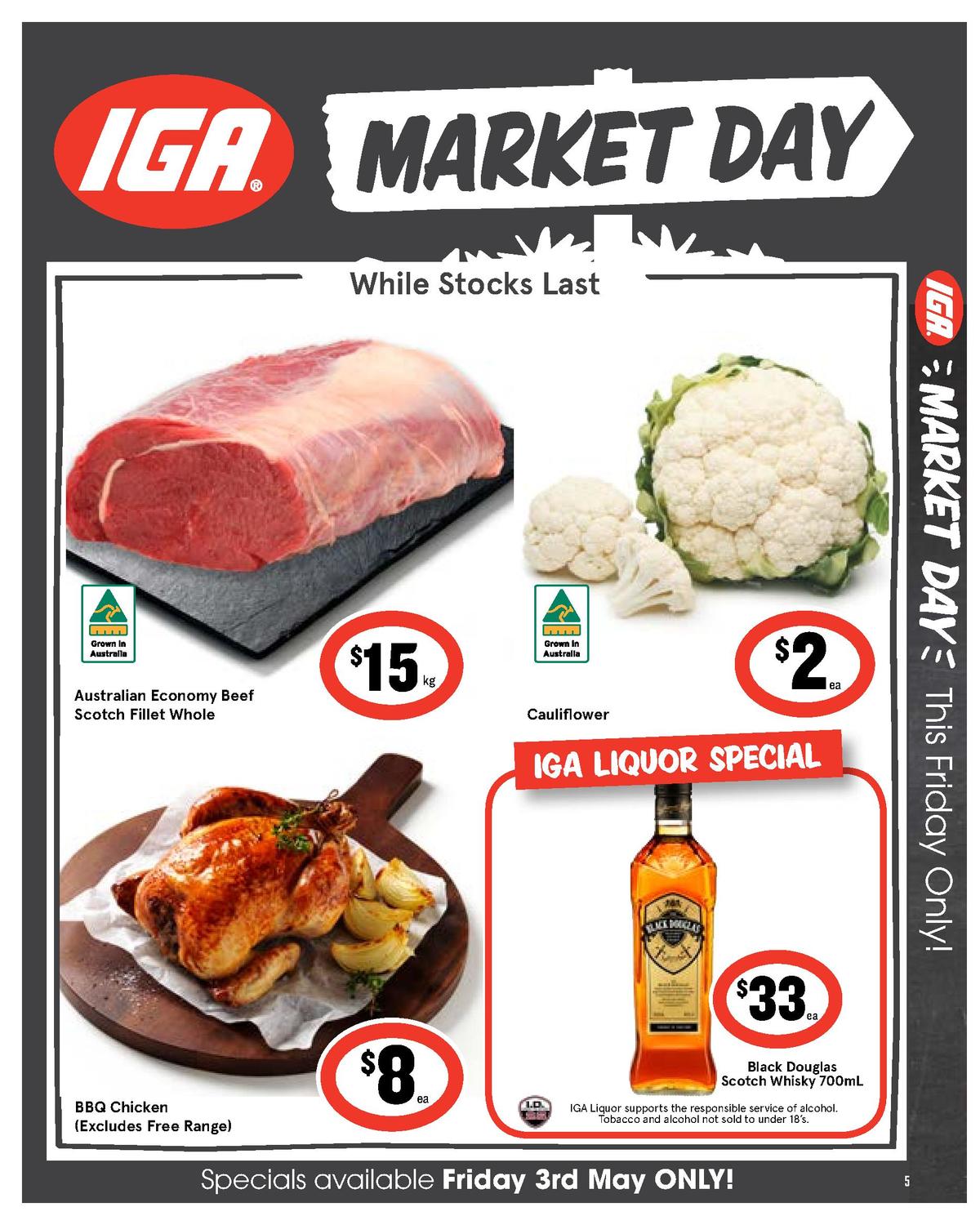 IGA Catalogues from 1 May