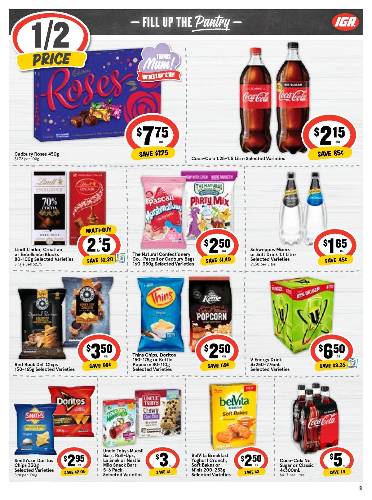 IGA Catalogues from 1 May