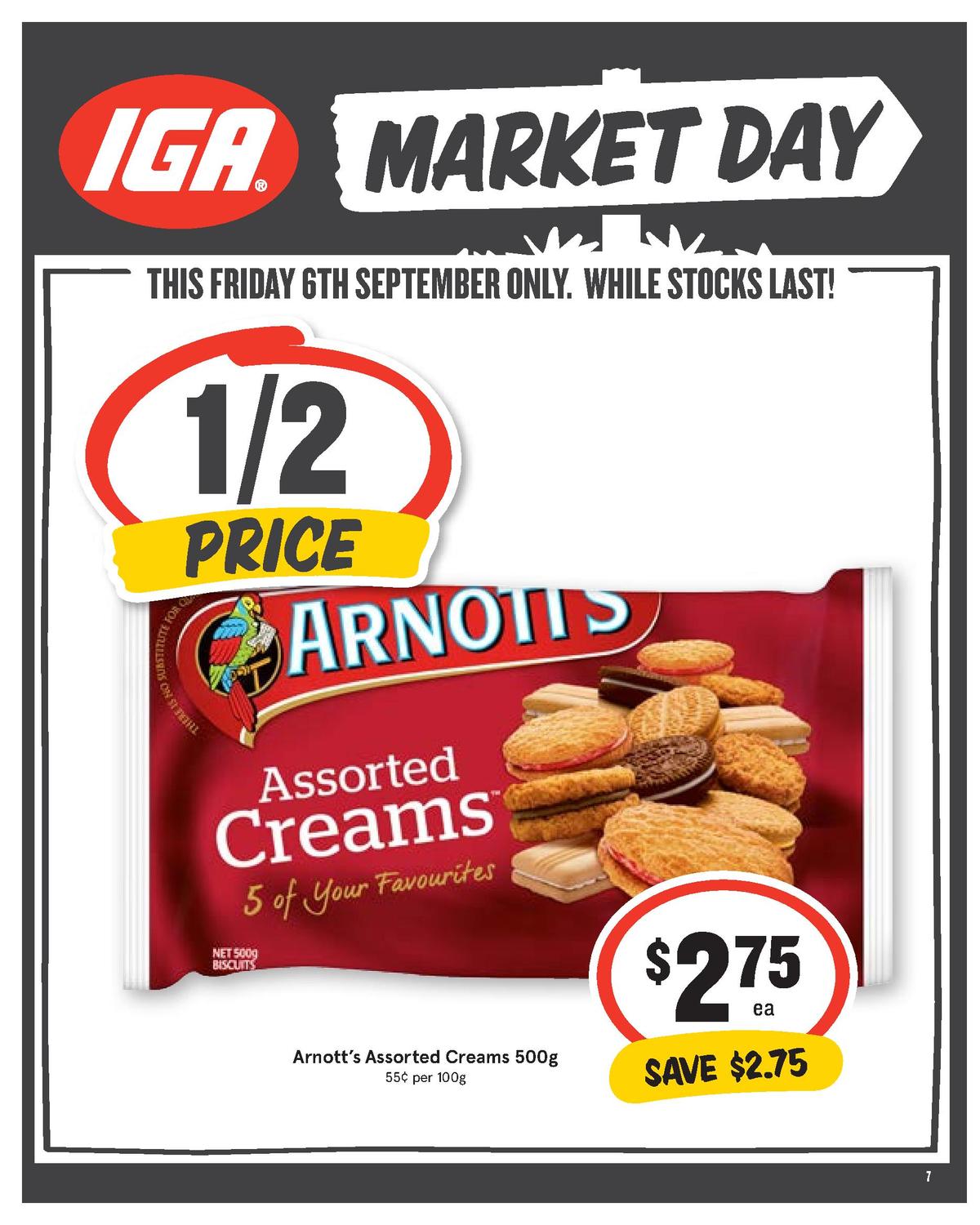 IGA Catalogues from 4 September