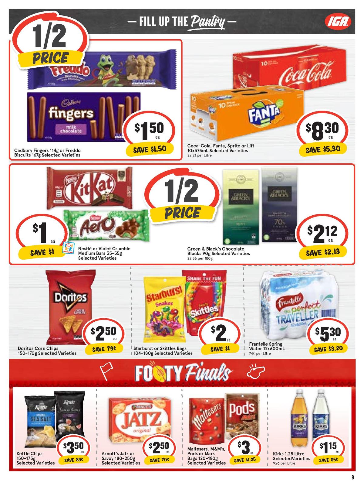 IGA Catalogues from 4 September