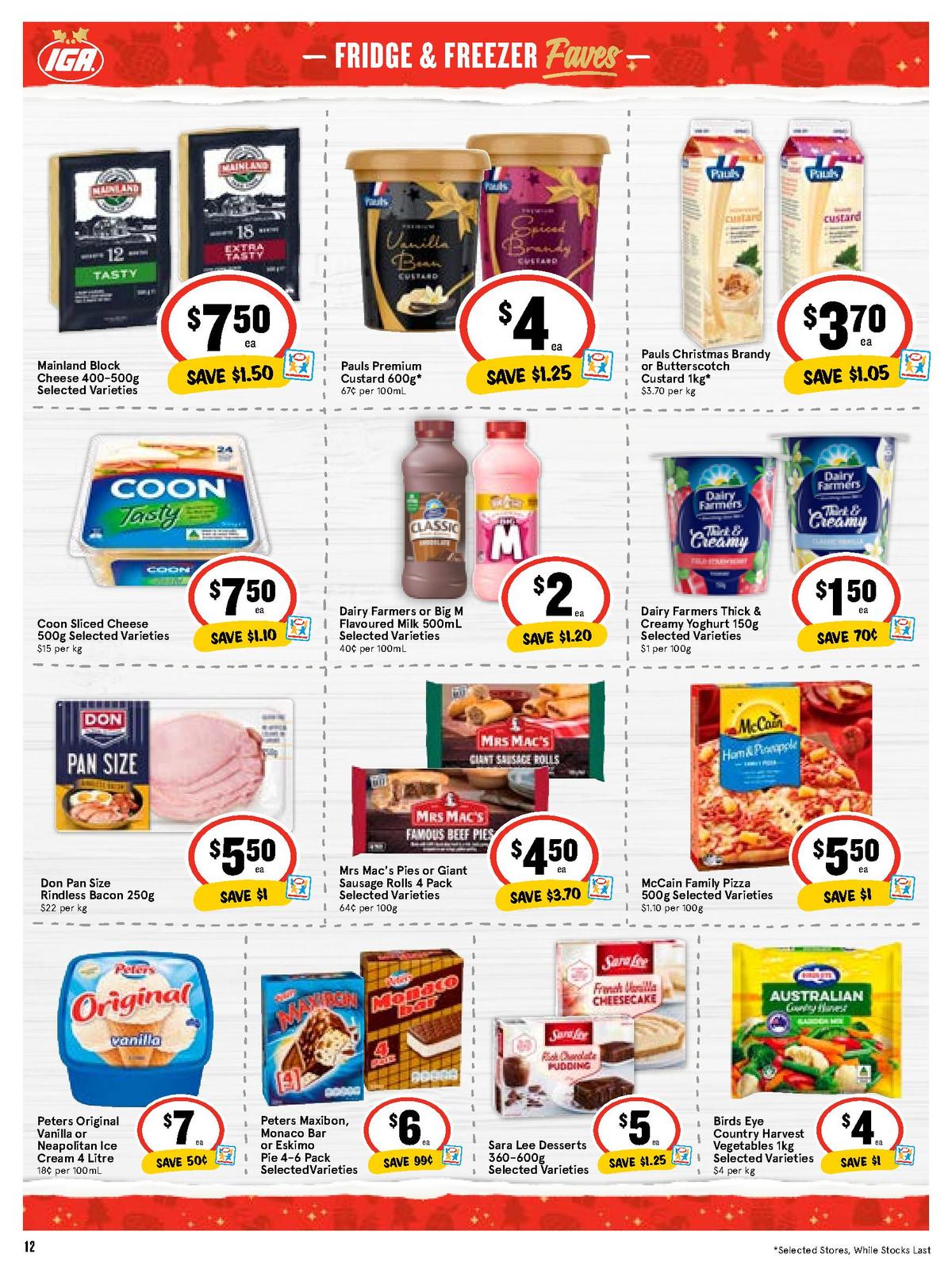 IGA Catalogues from 4 December