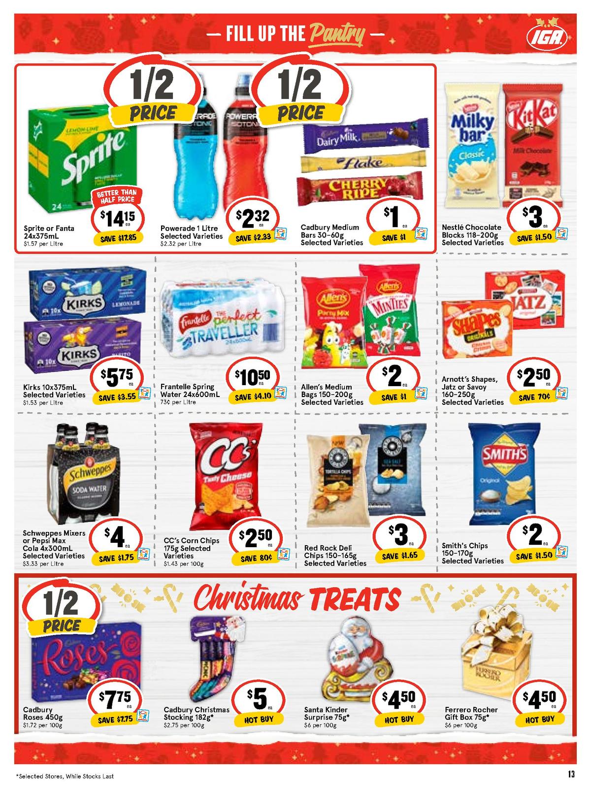 IGA Catalogues from 4 December