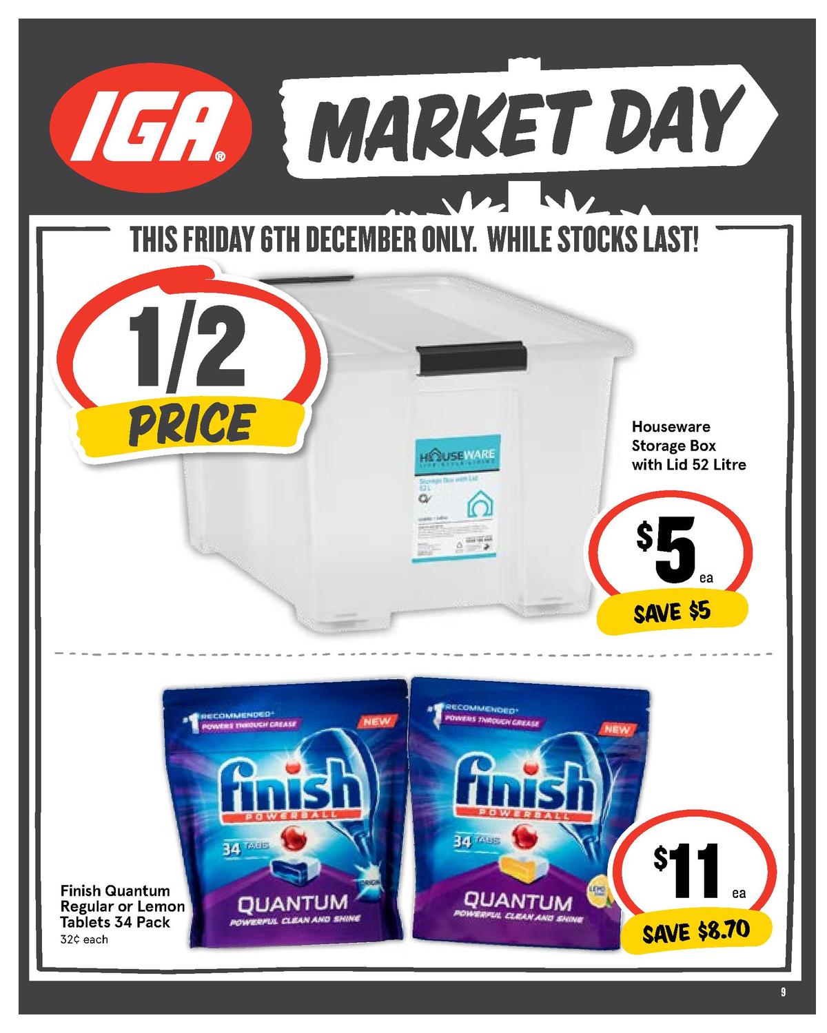 IGA Catalogues from 4 December