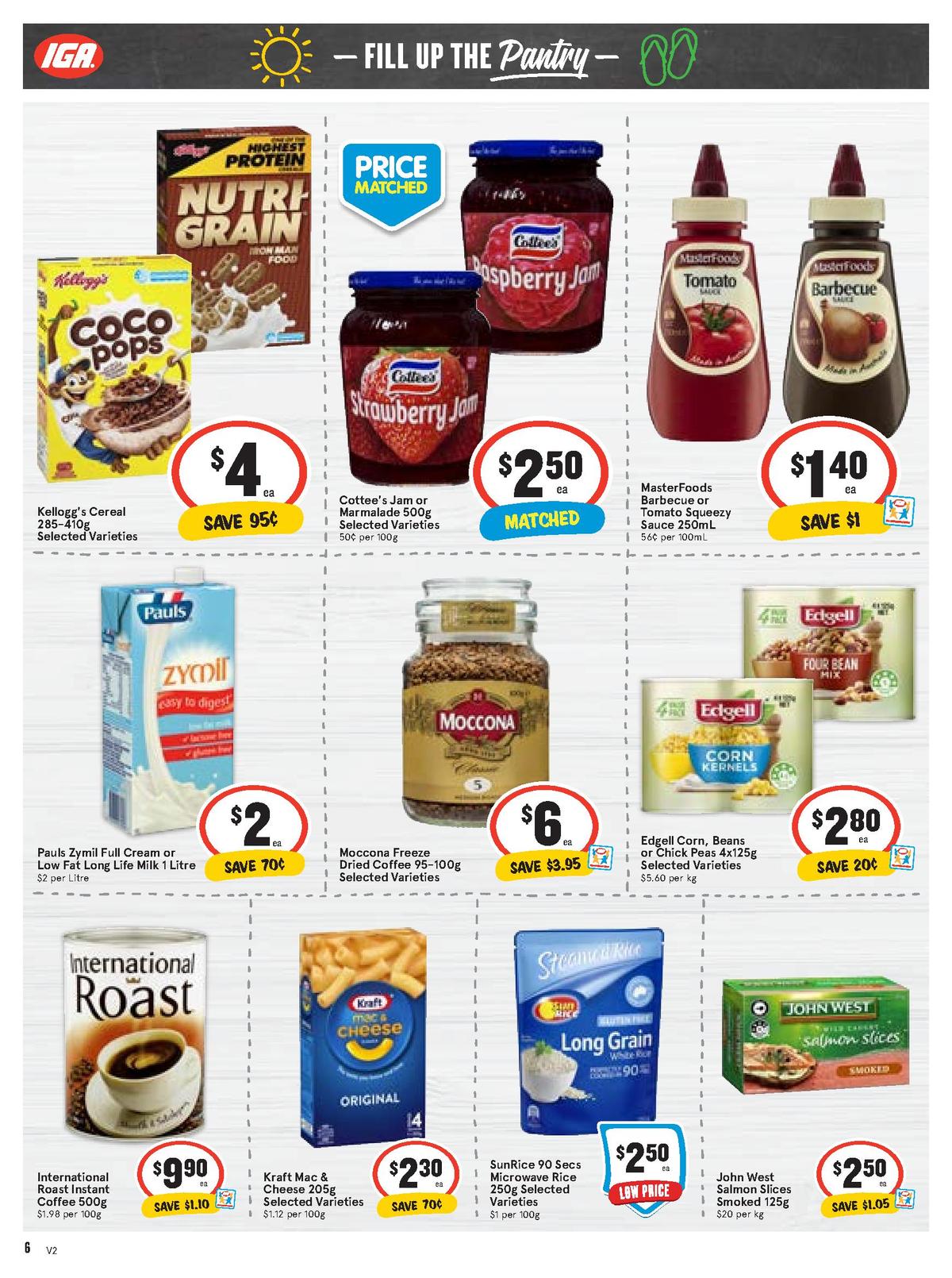 IGA Catalogues from 1 January