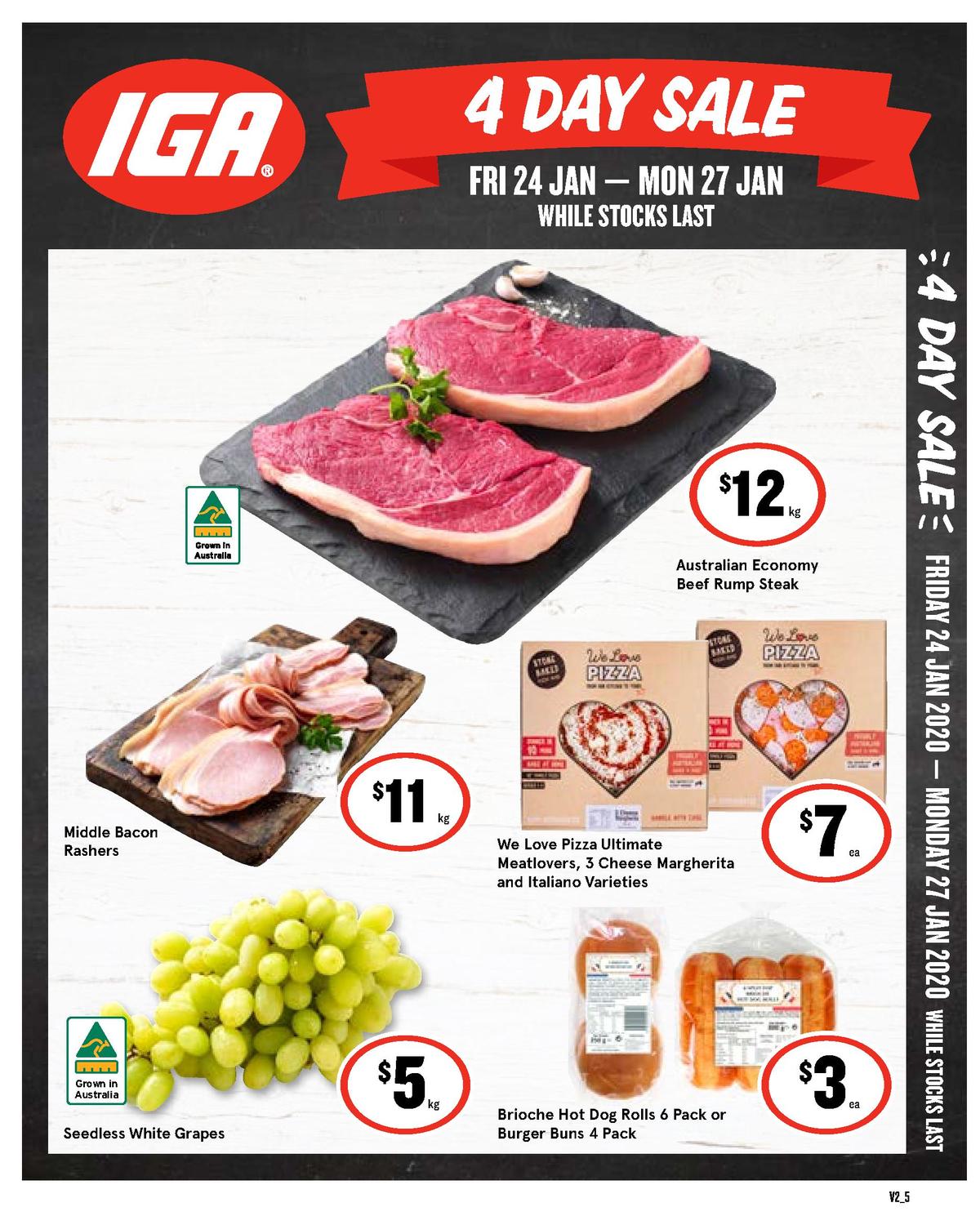 IGA Catalogues from 22 January