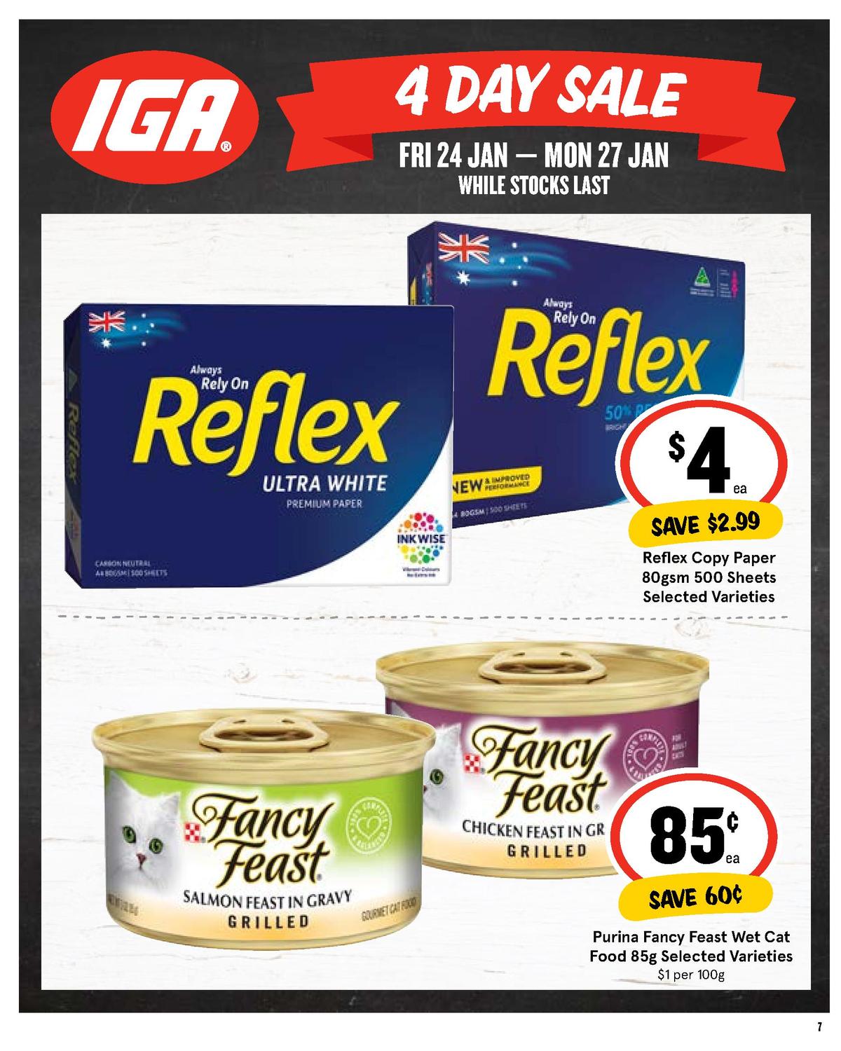 IGA Catalogues from 22 January