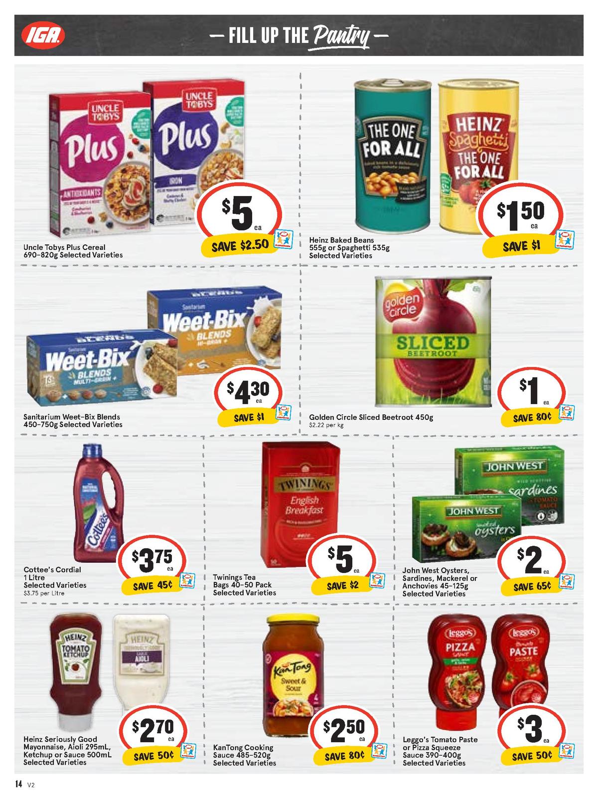 IGA Catalogues from 12 February