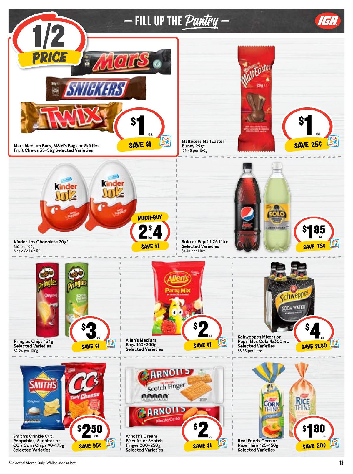 IGA Catalogues from 26 February