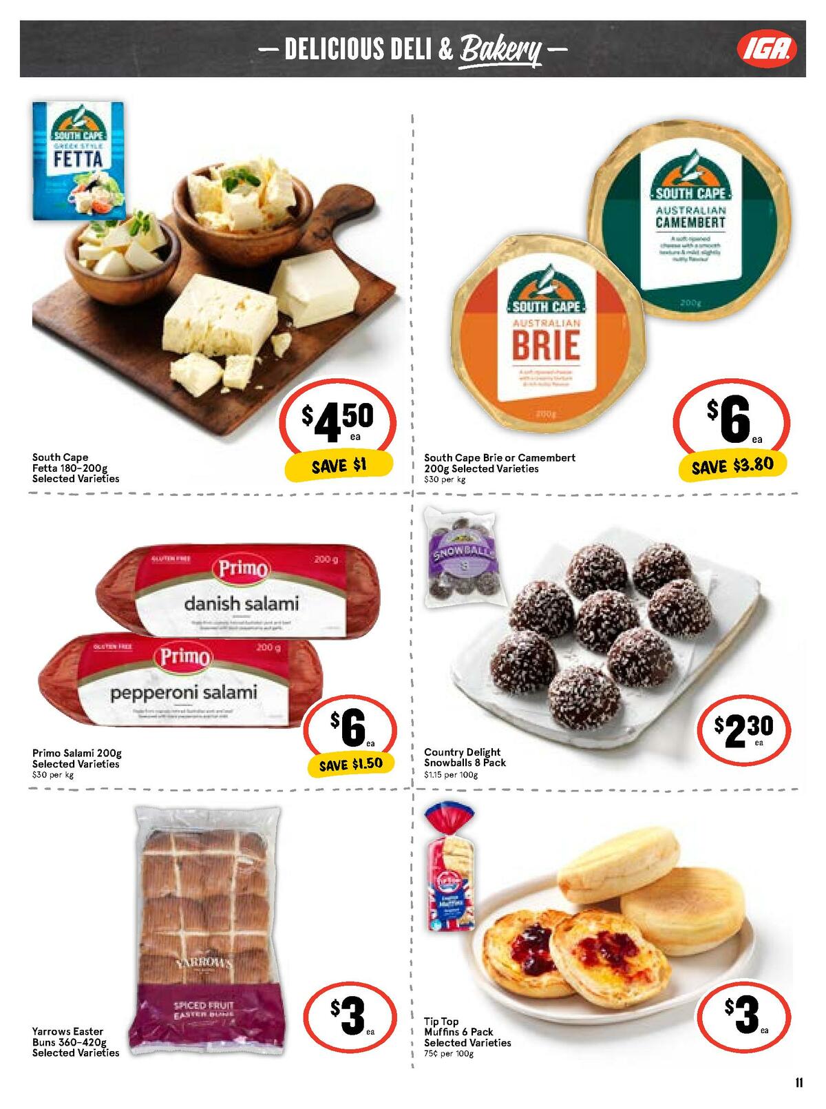 IGA Catalogues from 11 March