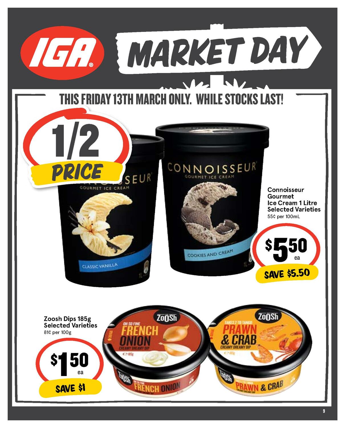 IGA Catalogues from 11 March