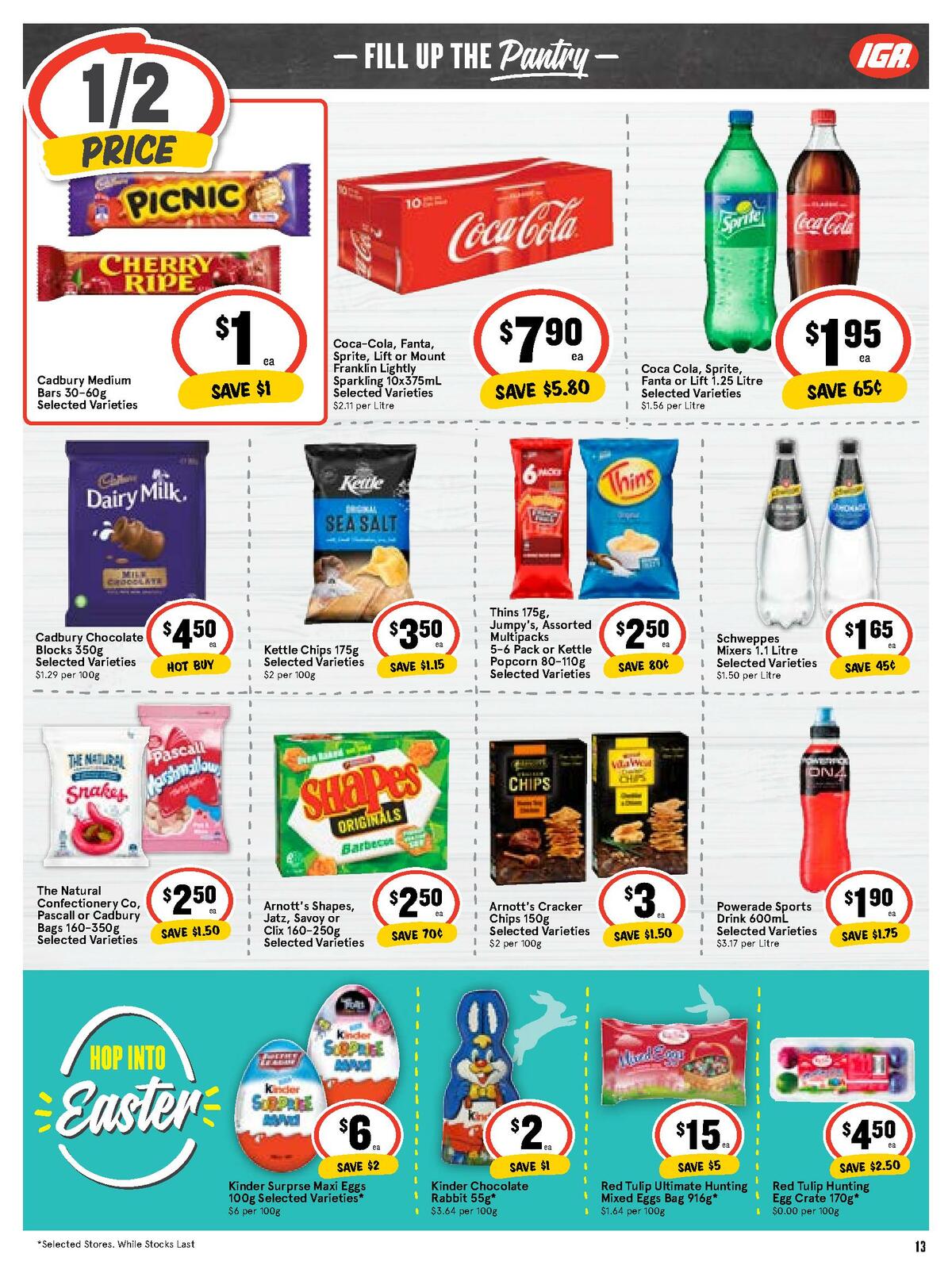 IGA Catalogues from 18 March