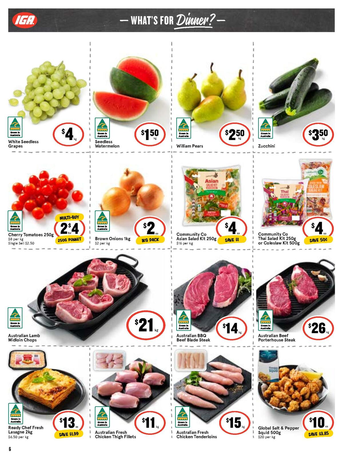 IGA Catalogues from 18 March