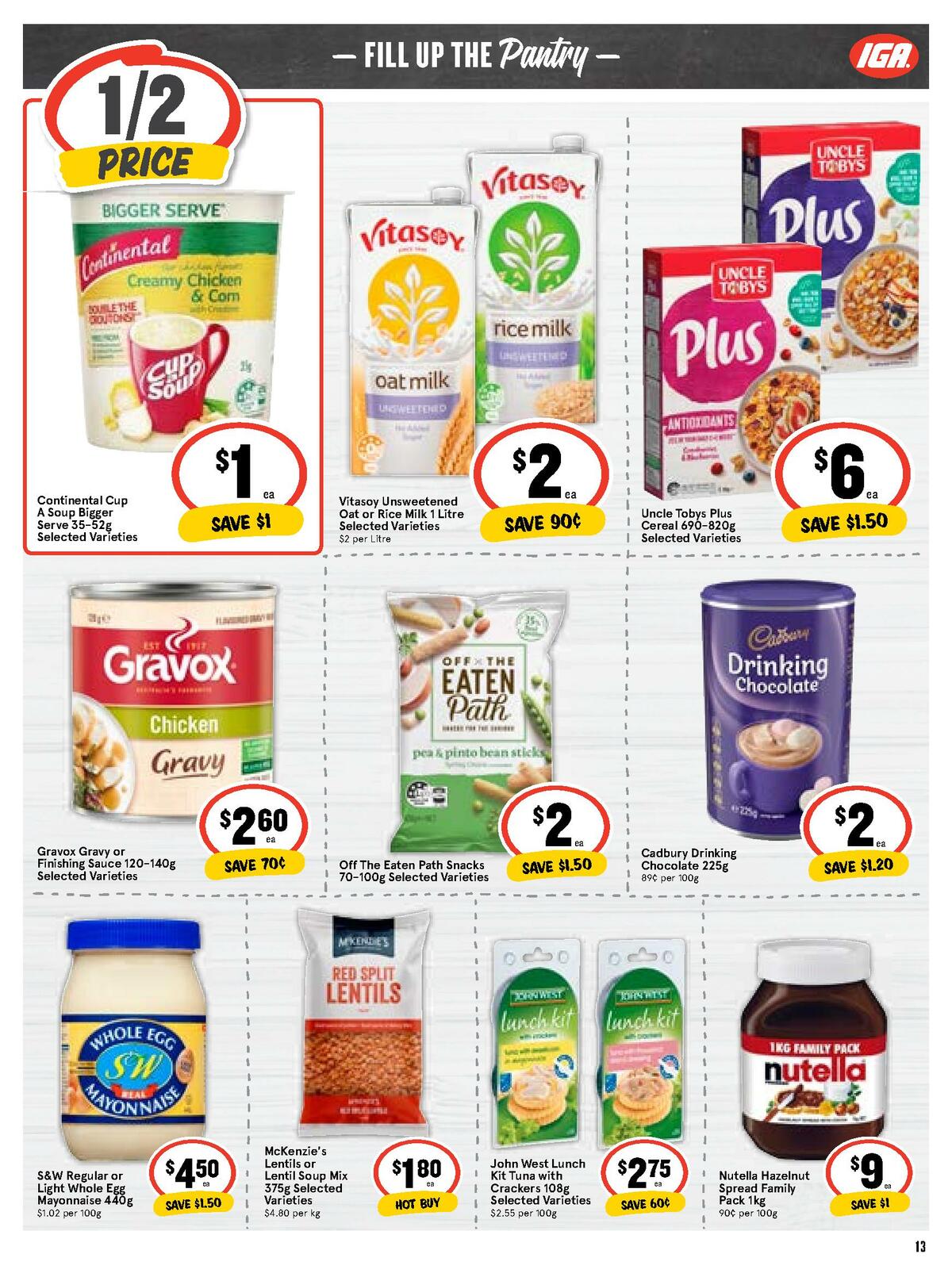 IGA Catalogues from 24 June