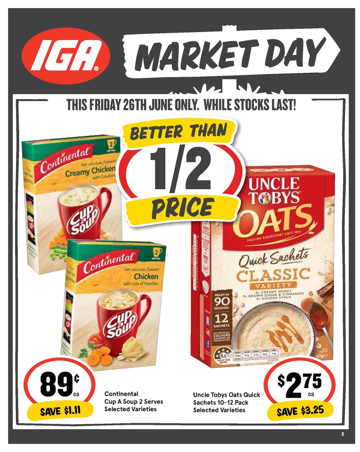 IGA Catalogues from 24 June