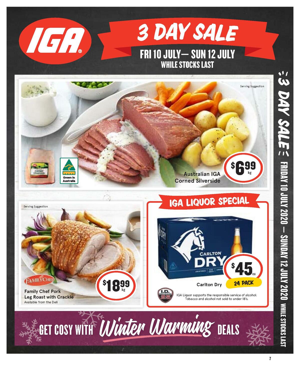 IGA 3 Day Sale Catalogues from 10 July