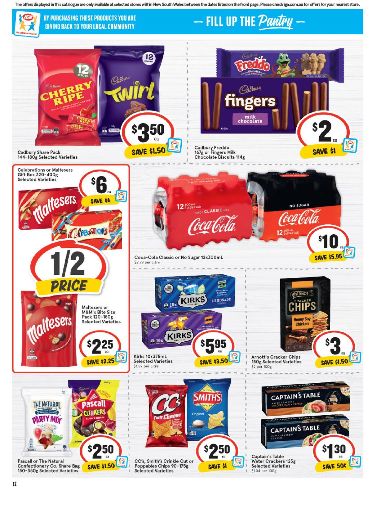 IGA Catalogues from 11 August
