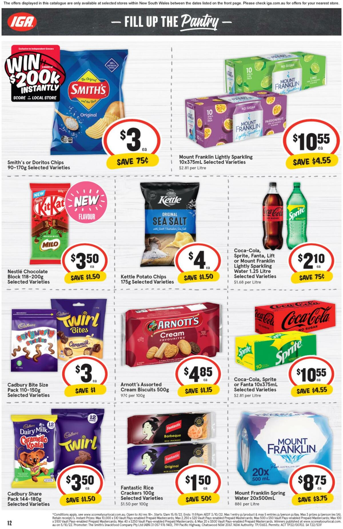 IGA Catalogues from 31 August