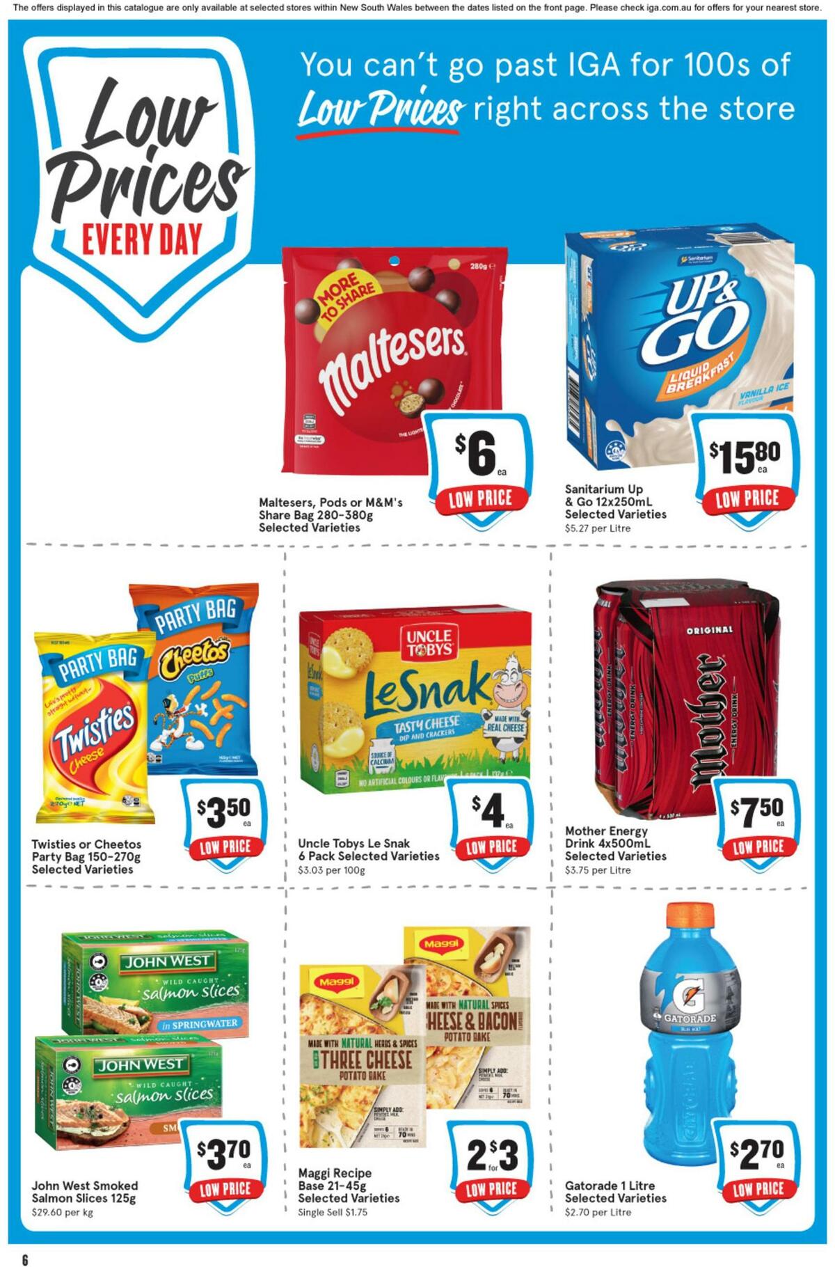 IGA Catalogues from 14 September