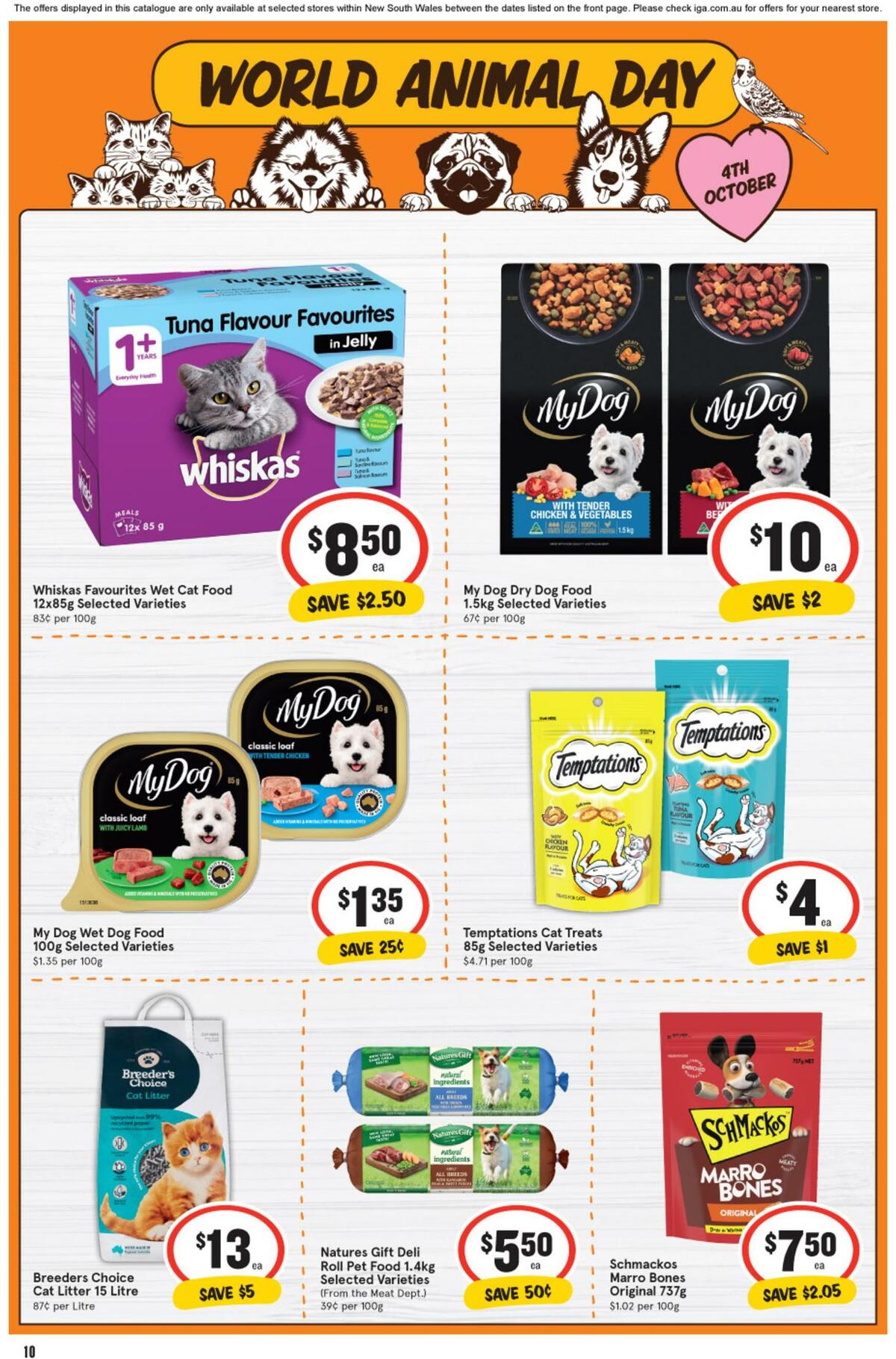 IGA Catalogues from 5 October