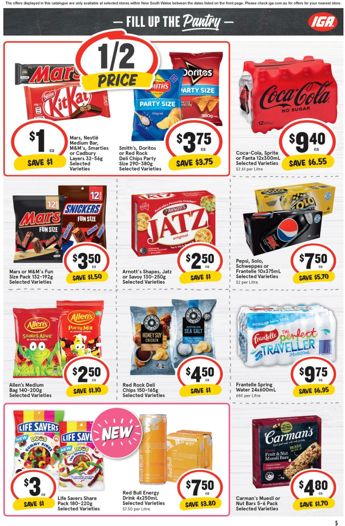 IGA Catalogues from 5 October