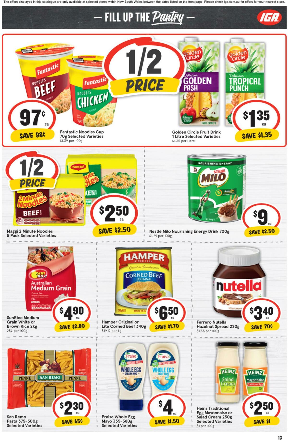 IGA Catalogues from 25 January