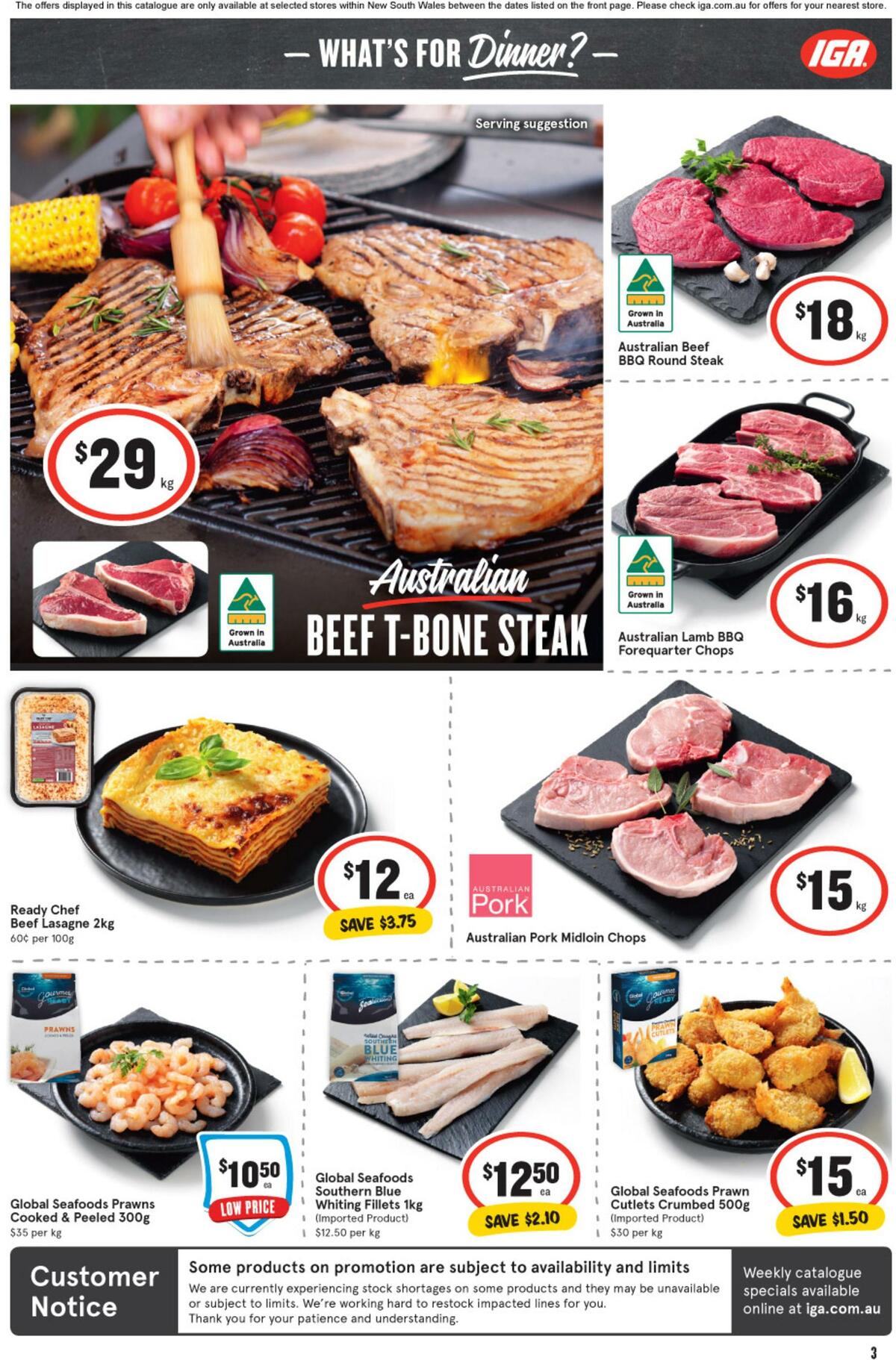 IGA Catalogues from 25 January