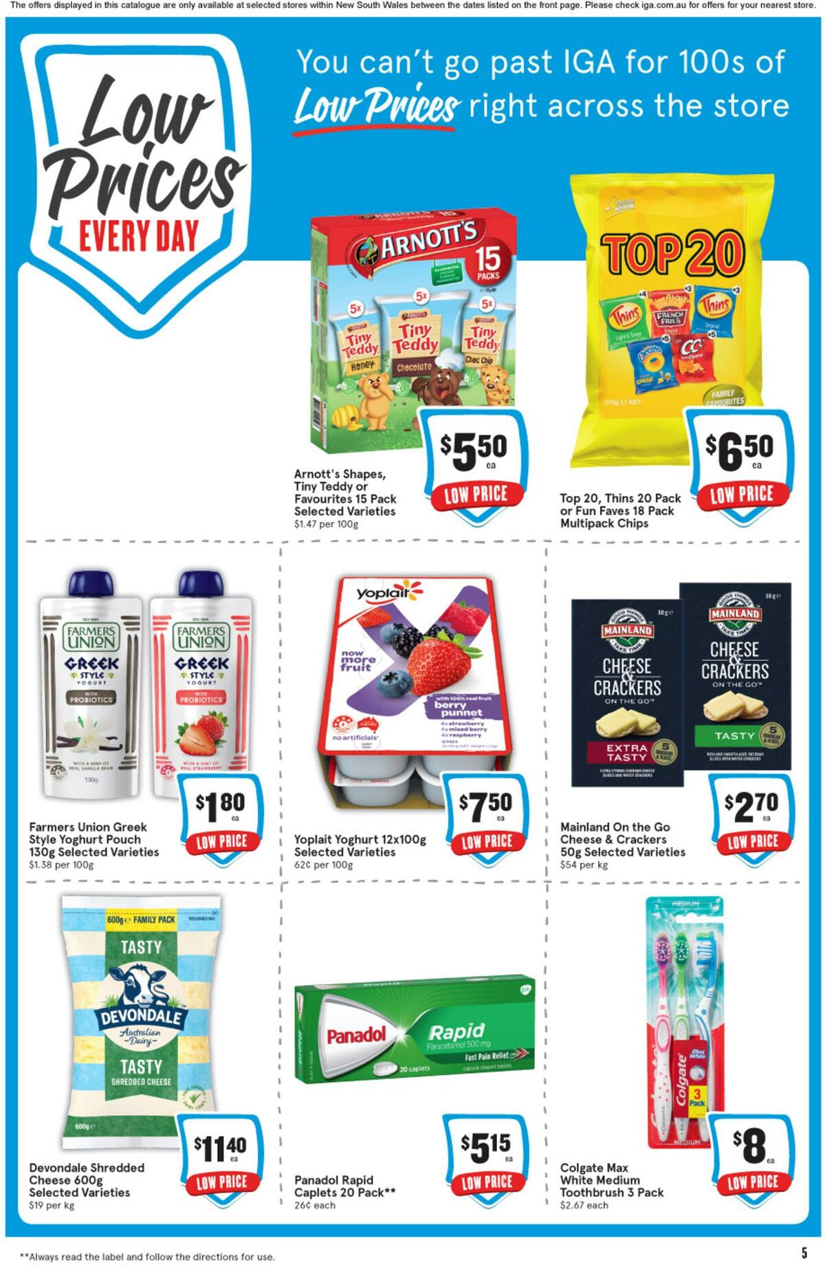 IGA Catalogues from 25 January